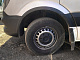 Накладки на арки вузькі (4 шт., ABS, чорні) для Mercedes Sprinter W906 2006-2018 рр
