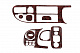 Накладки на панель (1997-2000) Дерево для Ford Transit рр