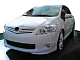 Накладка на передній бампер (під фарбування) для Toyota Auris 2007-2012 рр