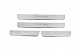 Накладка на пороги Carmos V2 (4 шт, нерж) для Hyundai Santa Fe 2 2006-2012 рр