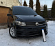 Передня лип накладка (ABS) для Volkswagen Caddy 2015-2020 рр