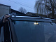 Козирьок на лобове скло (чорний глянець, 5мм) для Nissan Primastar 2002-2014 рр