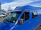 Козирьок на лобове скло (чорний глянець, 5мм) для Mercedes Sprinter W901/902/903/904/905 1995-2006 рр