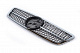 Передня решітка Diamond Silver для Mercedes C-class W203 2000-2007 рр