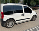 Накладки на арки (4 шт, чорні) 1 двері металеві для Peugeot Bipper 2008-2017 рр