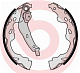 Колодки задні гальмівні Geely LC/LC Cross BREMBO