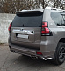 Накладки на передній і задній бампер Modelista V3-LED (2017-) Чорний колір для Toyota Land Cruiser Prado 150 2009-2023 рр