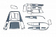 Накладки на панель BIG Титан для Hyundai I-30 2007-2011 рр