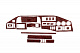 (Tdi, 1995-2000) Накладки на панель (MERIC) Титан для Mercedes Sprinter W901/902/903/904/905 рр