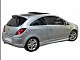 Спойлер 2-дверний (під фарбування) для Opel Corsa D 2007-2014 рр