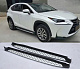 Бокові пороги Оригінал V1 (2 шт) для Lexus NX 2014-2021 рр