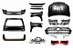 Комплект рестайлінгу з LC200 2008-2015 на LC 2016- Comfort для Toyota Land Cruiser 200 рр