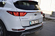 Накладка на задній бампер EuroCap 2015-2018 (ABS) для Kia Sportage рр
