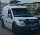 Козирьок на лобове скло (чорний глянець, 5мм) для Ford Connect 2002-2006 рр