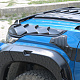 Комплект накладок на капот DRAGON (2019-2025, 3 шт) для Mitsubishi L200 рр