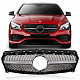 Передня решітка (2017-2019, Diamond Silver) для Mercedes CLA C117 рр