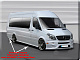 Бокові пороги Спорт (під фарбування) Довга база (L3) для Mercedes Sprinter W906 2006-2018 рр