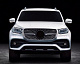 Передня решітка Diamond для Mercedes X class 2017-2020 рр