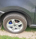 Накладки на арки (4 шт, чорні) 1 бічні двері, Пластик для Citroen Berlingo 2008-2018 рр
