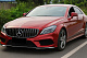 Передня решітка з рамкою 2014-2018 (GT Panamericana) для Mercedes CLS C218 рр