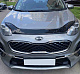 Дефлектор капоту (EuroCap) для Kia Sportage 2015-2021 рр