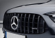 Передня решітка Panamericana GT (для AMG Line) З місцем під камеру для Mercedes GLA H247 2020- рр