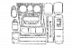 Накладки на панель Титан для Seat Toledo 2000-2005 рр