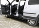Накладки на дверні пороги EuroCap (2 шт., ABS) для Volkswagen Caddy 2015-2020 рр