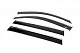 Вітровики з хромом (4 шт, Niken) для Toyota Highlander 2008-2013 рр