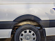 Накладки на арки широкі (4 шт, чорні) для Volkswagen Crafter 2006-2016 рр