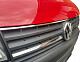 Накладка на верх решітки 2015-2019 (1 шт, нерж) для Volkswagen T6