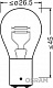 Вказівна лампа Osram 7537 P21/5W 24V 21W BA15d