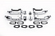 Дверні ручки 2008-2015 в зборі дизайн NEW (4 шт) для Toyota Land Cruiser 200