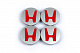 Ковпачки диски 58.5/56 мм V2 (4 шт) для Тюнінг Honda