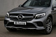 Передня решітка Diamond Silver (2015-2019) Без місця під камеру для Mercedes GLC X253 рр