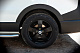 Накладки на арки (6 шт, чорні, ABS) для Renault Trafic 2015- рр