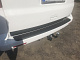 Накладка на задній бампер із загином (ABS-пластик) Матова для Volkswagen T5 Multivan 2003-2010 рр