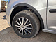Накладки на арки (чорний мат) Довга база (пластик) для Volkswagen Caddy 2010-2015 рр