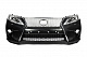 Передній бампер F-Sport (рестайлінг) 2009-2012, з фарами для Lexus RX рр
