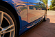 Накладки на пороги EuroCap (під M-Sport пороги, чорний глянець) для BMW 3 серія F30/F31 2012-2019 рр