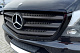 Накладки на решітку (6 шт, карбон) для Mercedes Vito/V-class W447 2014- рр