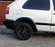 Накладки на арки (4 шт, чорні) для Volkswagen Golf 2 1983-1992 рр