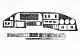 (Tdi, 1995-2000) Накладки на панель (MERIC) Титан для Mercedes Sprinter W901/902/903/904/905 рр