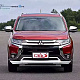 Передня і задня накладки (2 шт., 2015-2018) для Mitsubishi Outlander рр