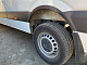 Накладки на арки вузькі (4 шт, чорні) для Volkswagen Crafter 2006-2016 рр