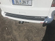 Накладка на задній бампер із загином (ABS-пластик) Матова для Volkswagen T5 2010-2015 рр