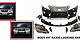 Передній бампер OEM 2013 2009-2012, з оптикою для Lexus RX рр