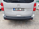 Накладка на задній бампер EuroCap (на довгу базу, ABS) для Opel Vivaro 2019- рр