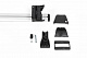 Перемички на гладку дах (2 шт, Asaf V4) для Mitsubishi L200 2015-2024 рр
