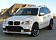 Накладка на передній бампер (2007-2010, під фарбування) для BMW X5 E70 рр